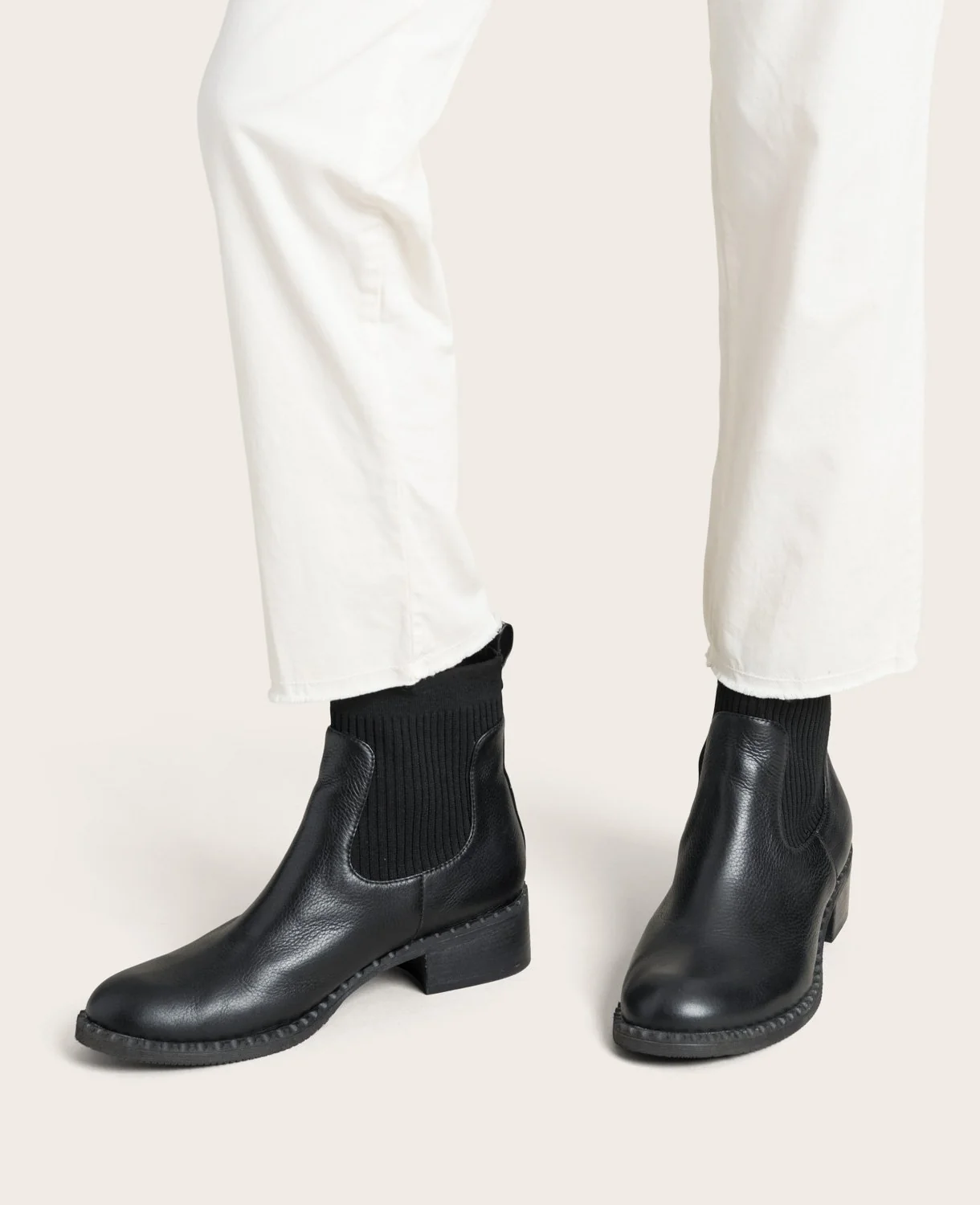 GENTLE SOULS - Best Chelsea Leather Sock Bootie - Image 8