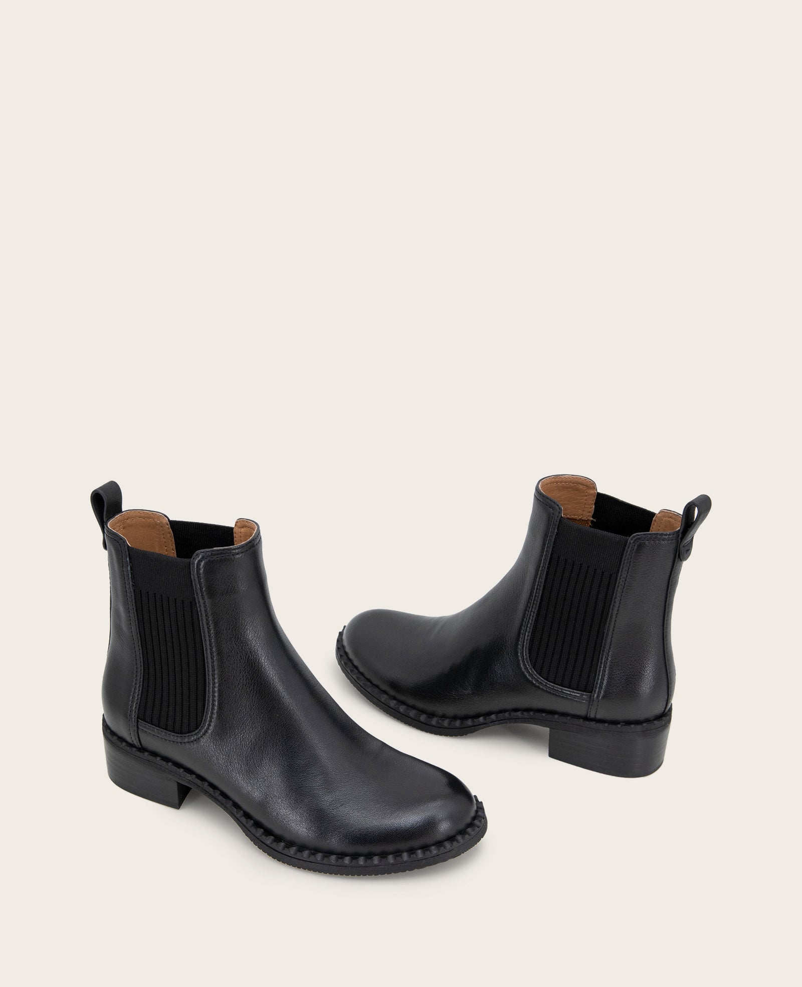 GENTLE SOULS - Best Leather Elastic Bootie - Image 2
