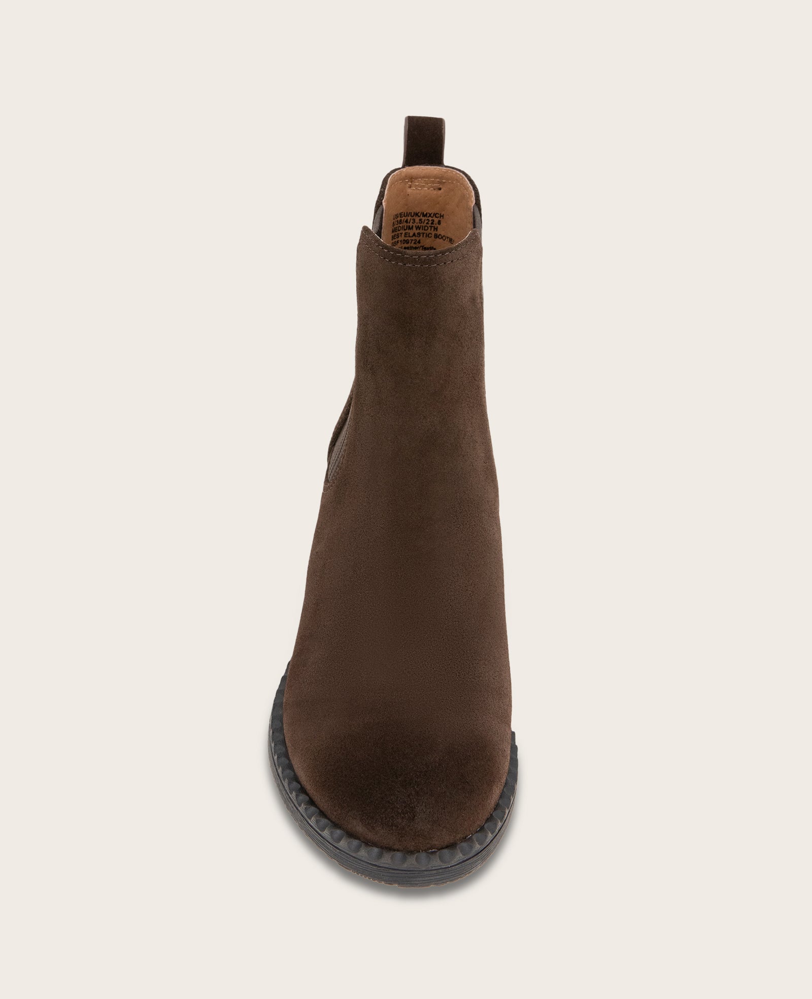 GENTLE SOULS - Best Suede Elastic Bootie - Image 4