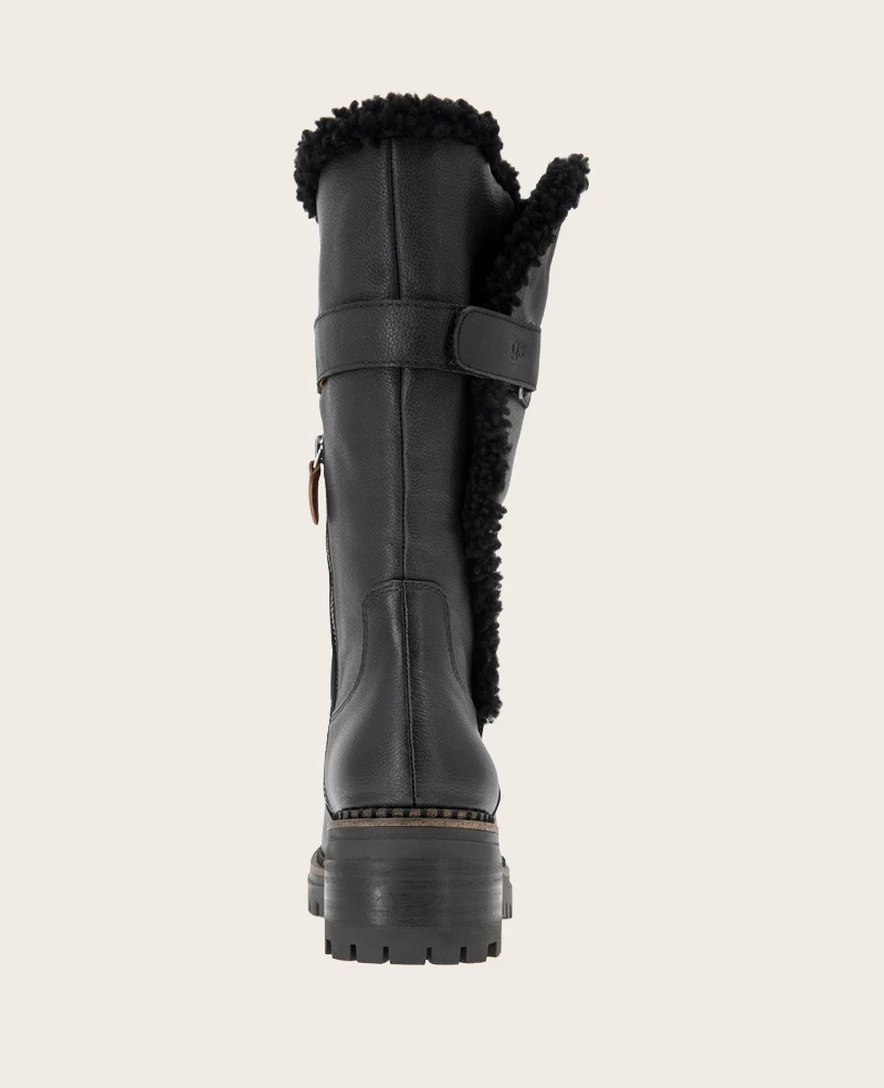GENTLE SOULS - Bradford Leather Sherpa Lined Boot - Image 3