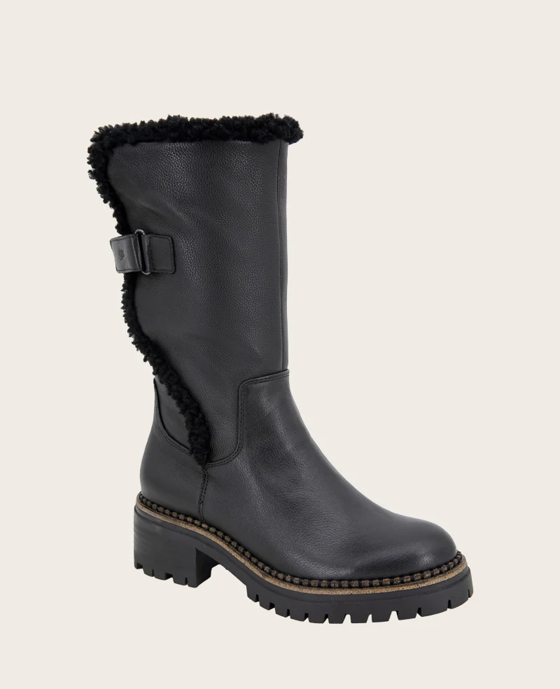 GENTLE SOULS - Bradford Leather Sherpa Lined Boot - Image 5