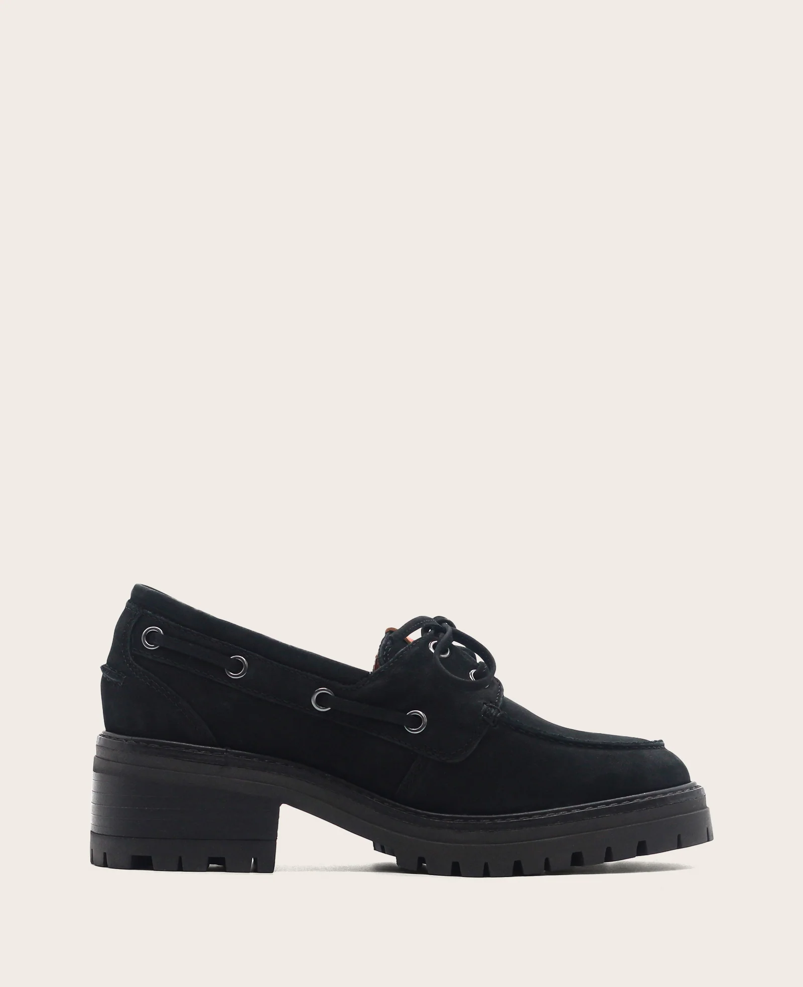 GENTLE SOULS - Brigly Nubuck Lug Boat Shoe