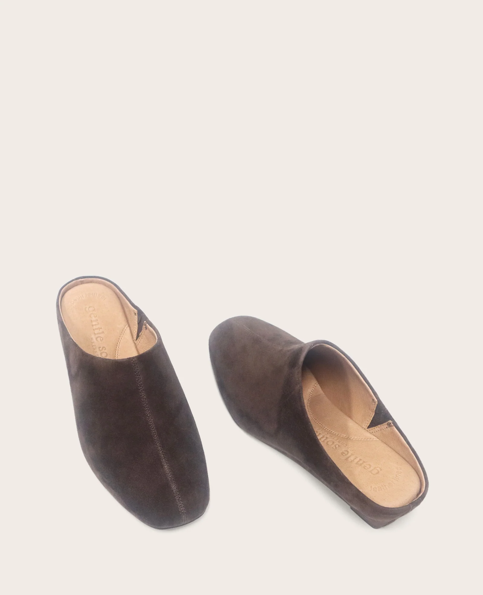GENTLE SOULS - Carmena Suede Mule Heel - Image 2