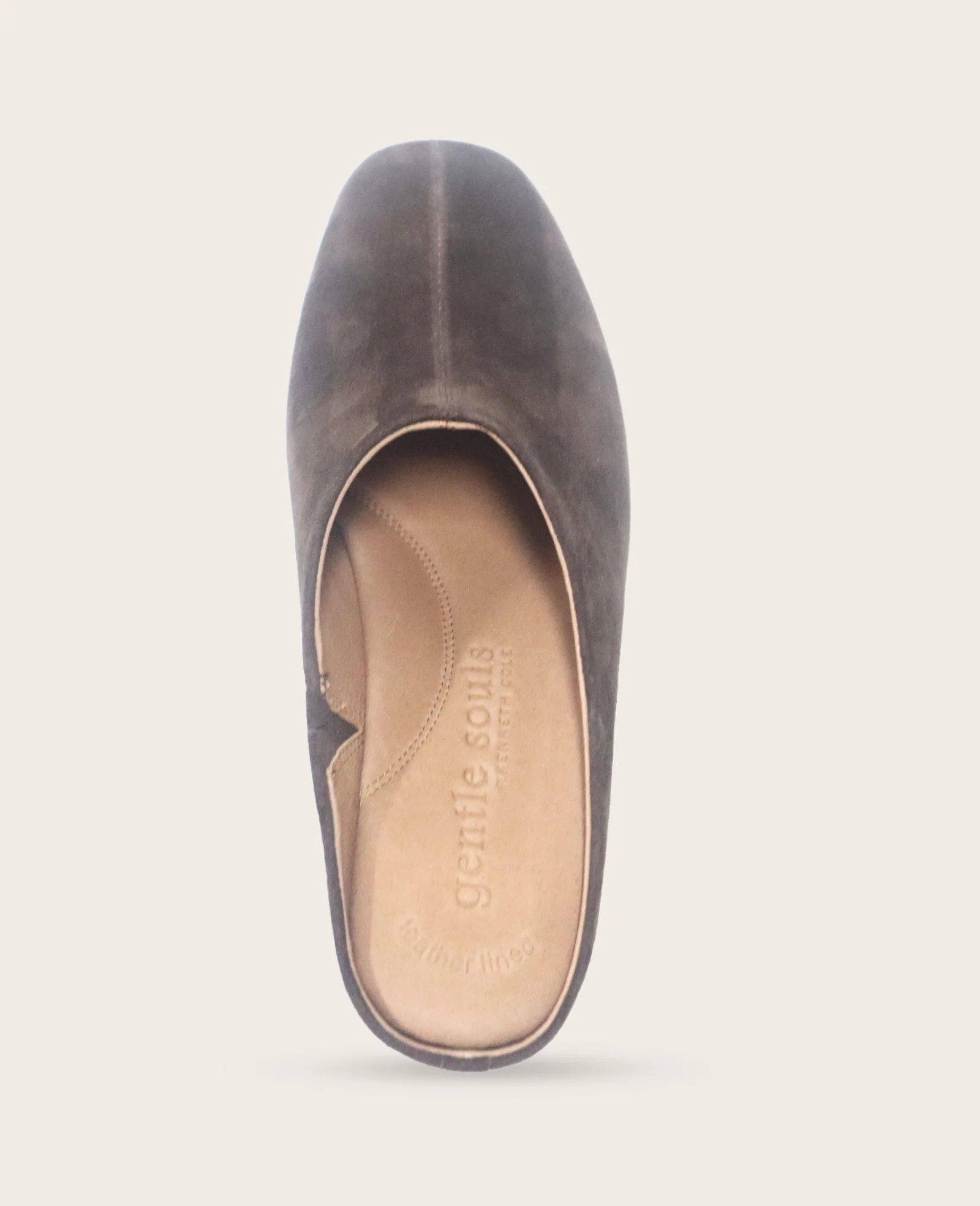GENTLE SOULS - Carmena Suede Mule Heel - Image 4