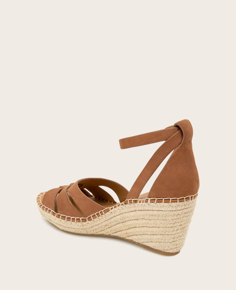 GENTLE SOULS - Coolie Nubuck Espadrille Wedge - Image 4