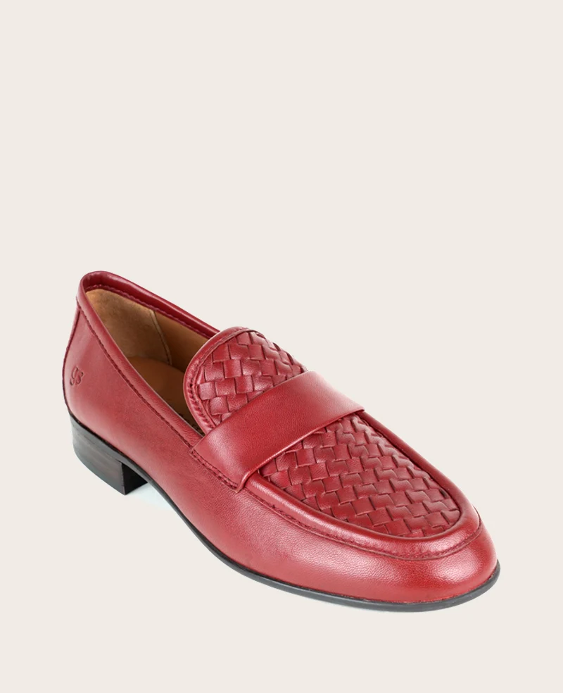 GENTLE SOULS - Crew Woven Leather Loafer - Image 4
