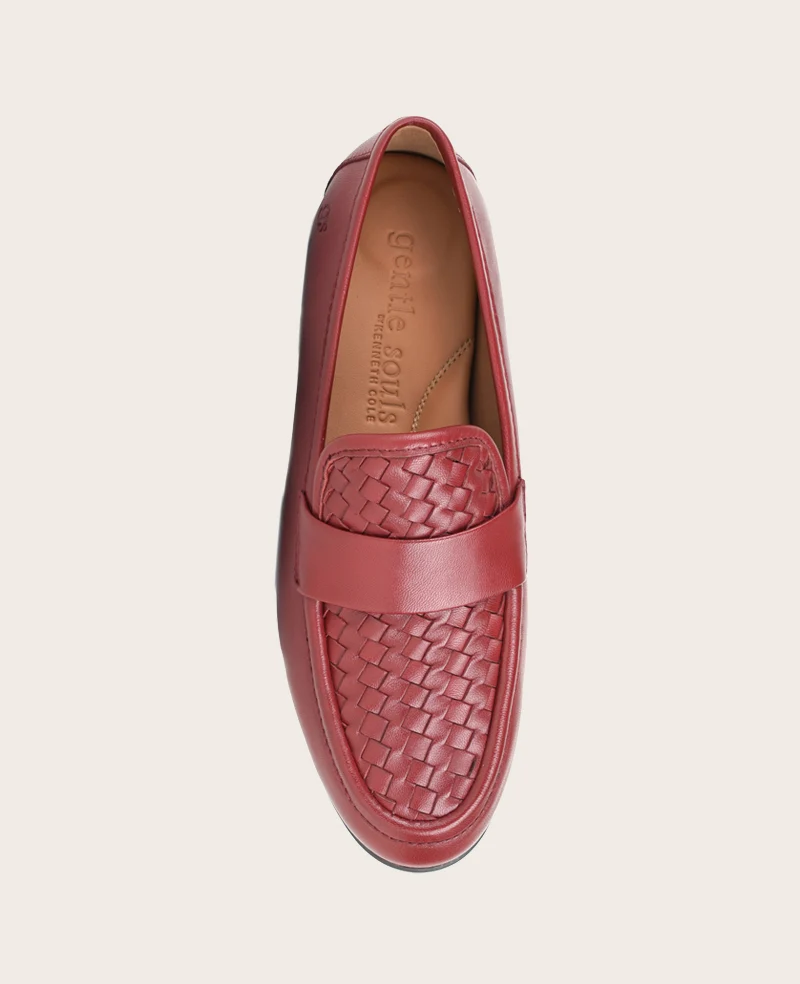 GENTLE SOULS - Crew Woven Leather Loafer - Image 5