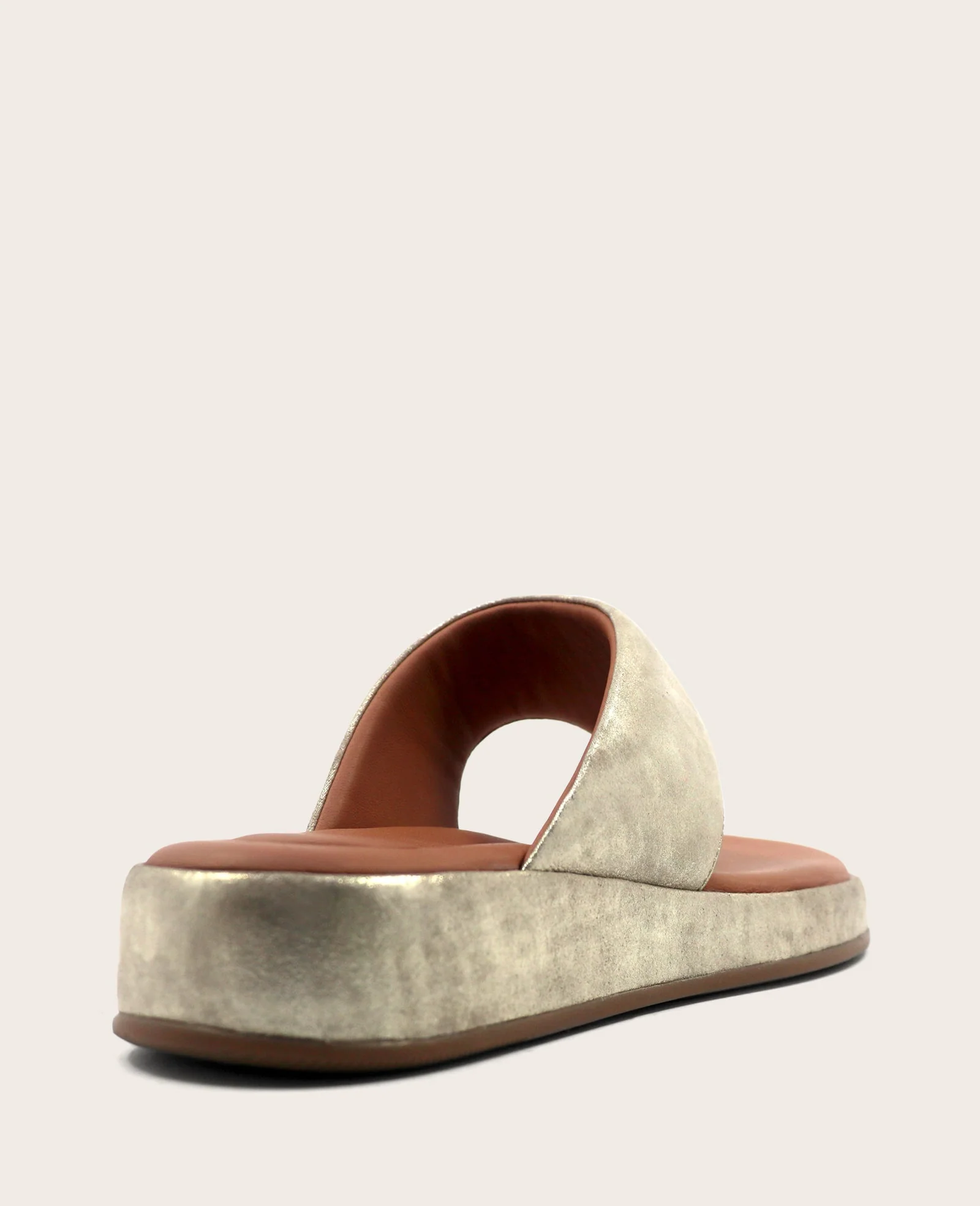 GENTLE SOULS - Daya Metallic Thong Sandal - Image 3