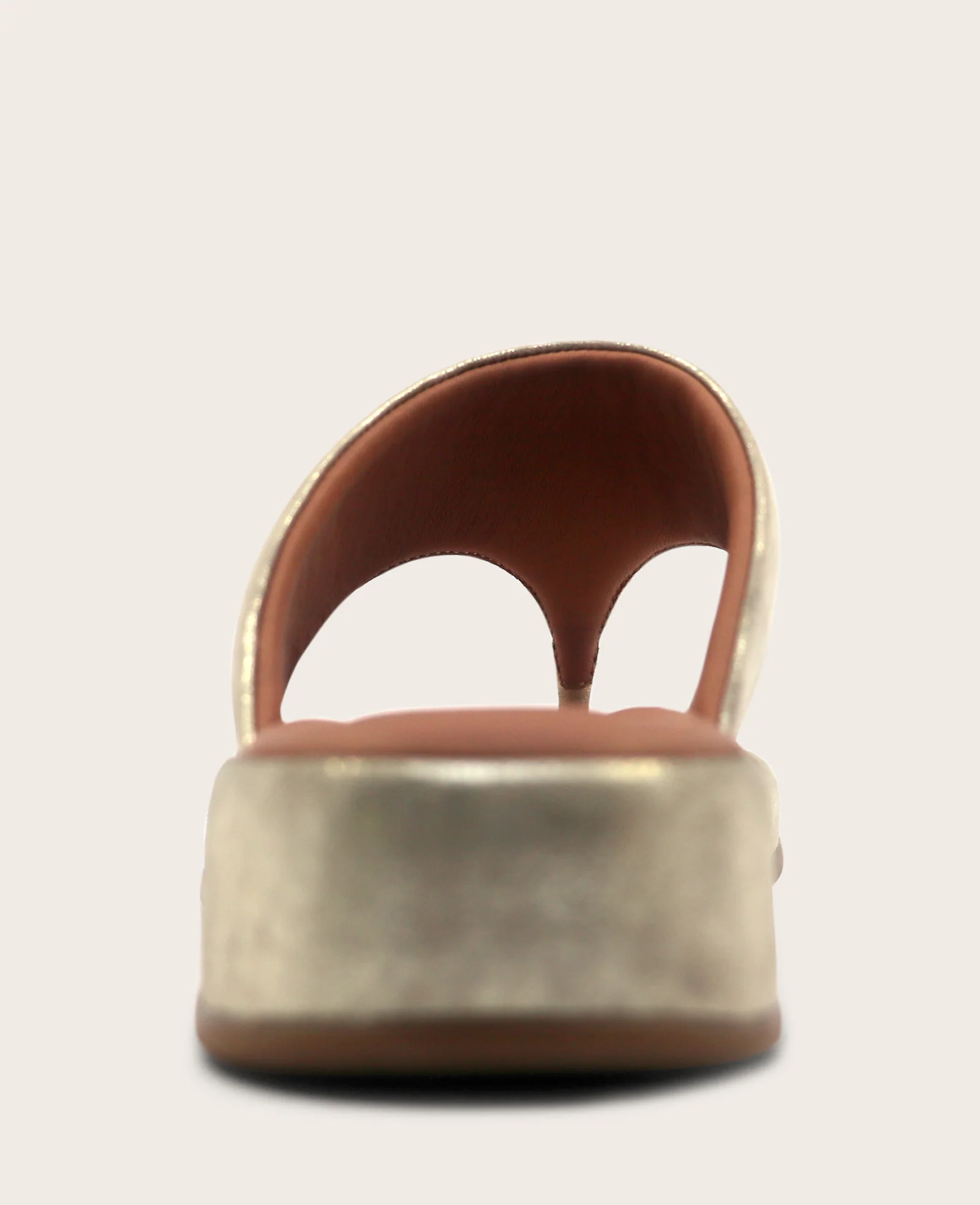 GENTLE SOULS - Daya Metallic Thong Sandal - Image 5