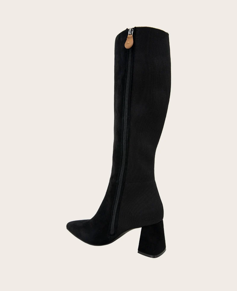 GENTLE SOULS - Dionne Suede Elastic Heel Boot - Image 4