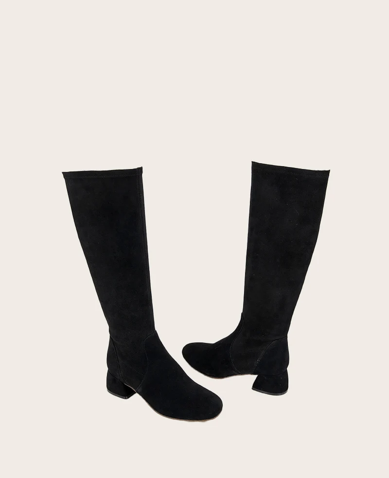 GENTLE SOULS - Emily Micro Suede Stretch Boot - Image 2