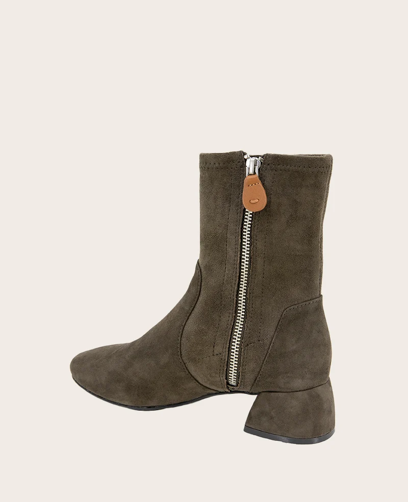 GENTLE SOULS - Emily Suede Side Zip Boot - Image 4