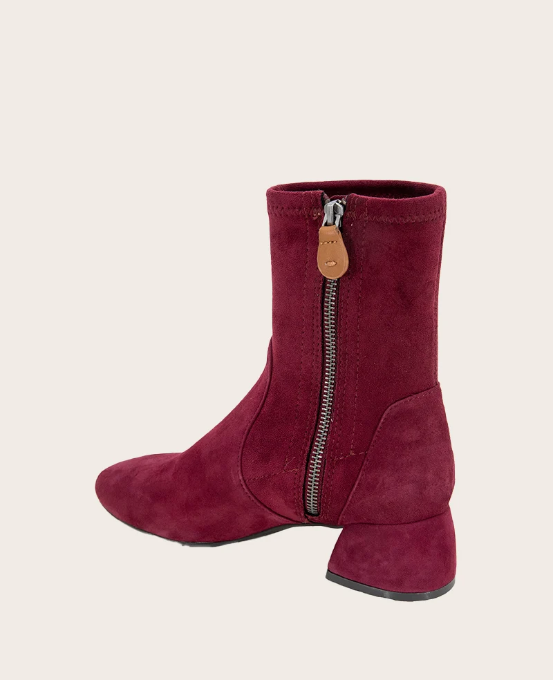 GENTLE SOULS - Emily Suede Side Zip Boot - Image 4