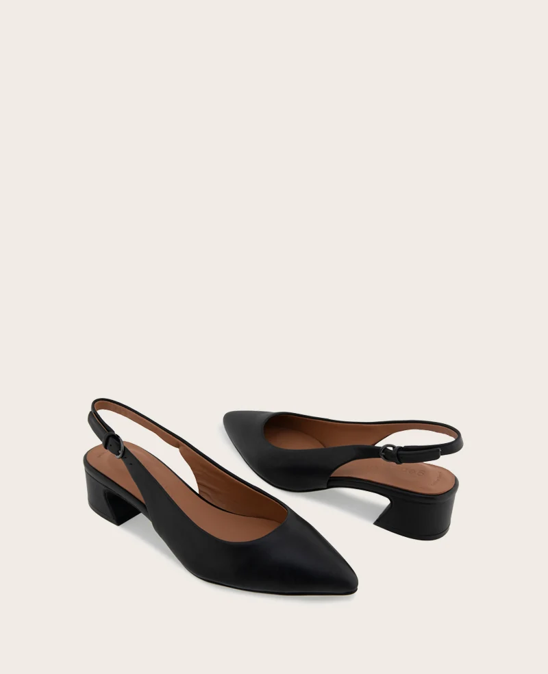 GENTLE SOULS - Georgia Leather Slingback Heel - Image 2