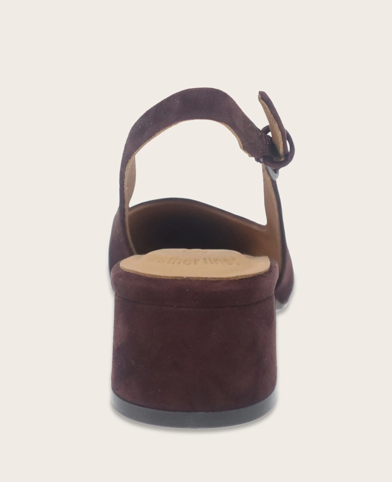 GENTLE SOULS - Georgia Suede Slingback Heel - Image 4