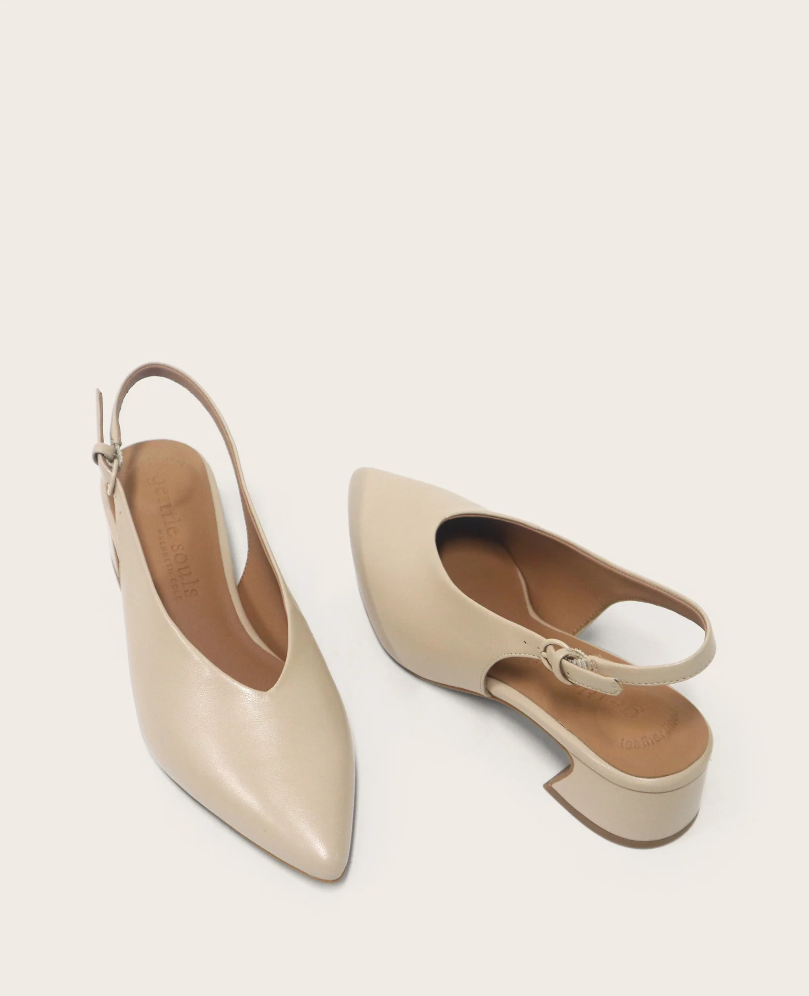 GENTLE SOULS -  Ginette Leather Slingback - Image 2