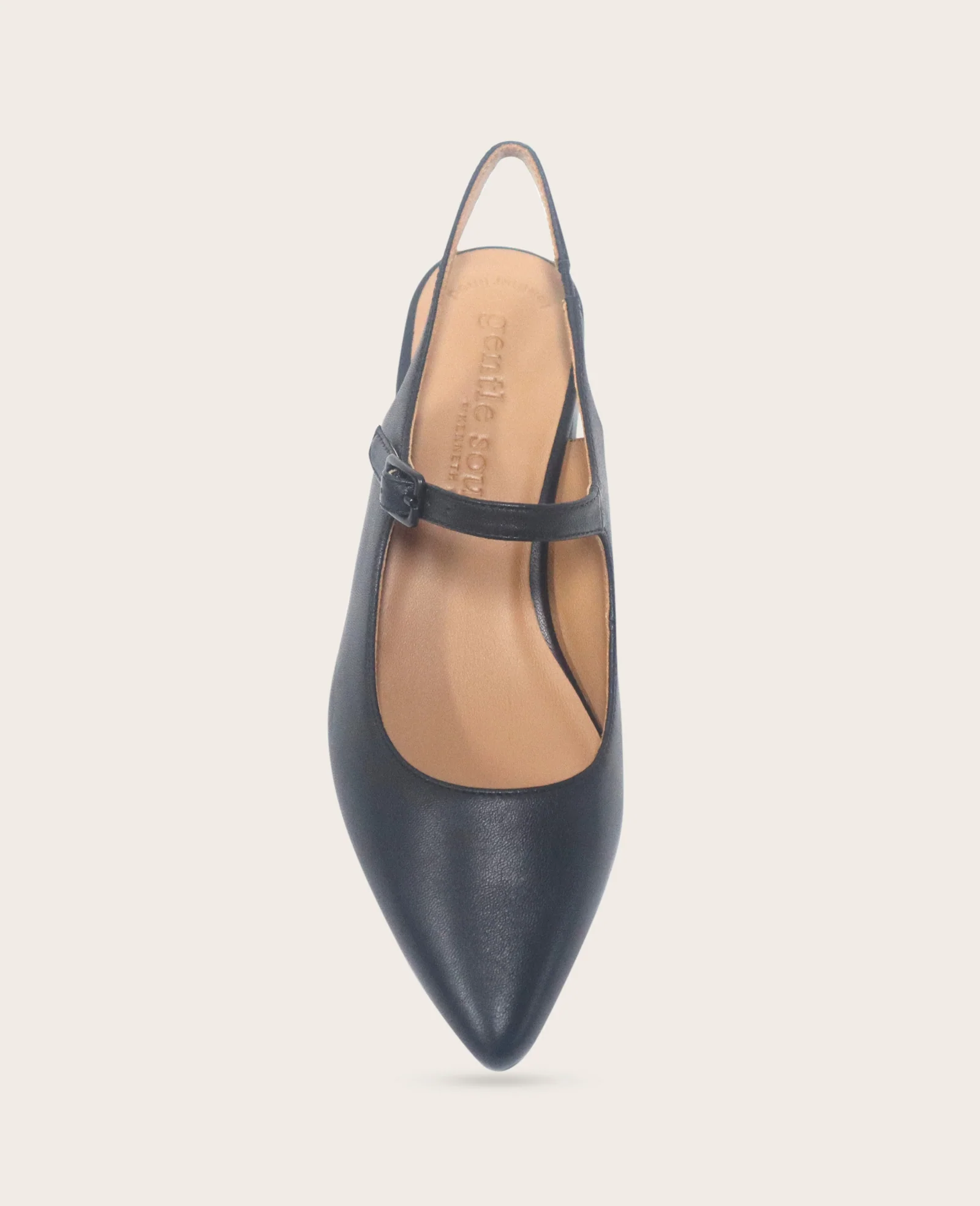 GENTLE SOULS - Gladys Leather Ankle Strap Slingback - Image 2