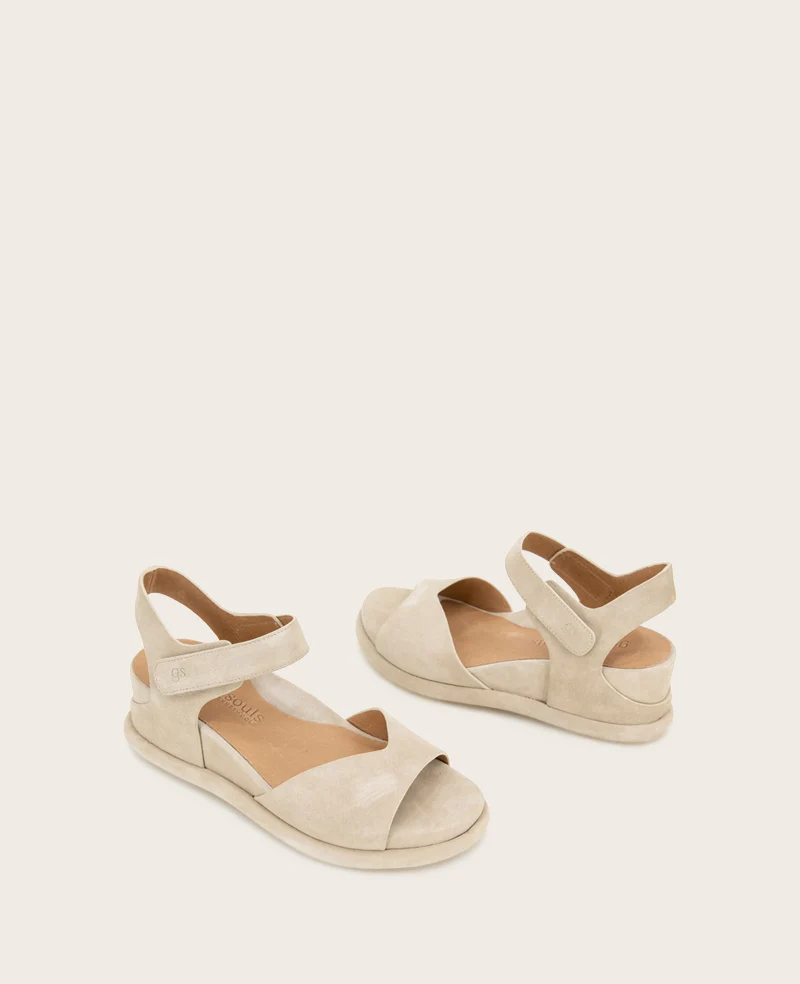 GENTLE SOULS - Jalleen Suede Ankle Strap Wedge - Image 2