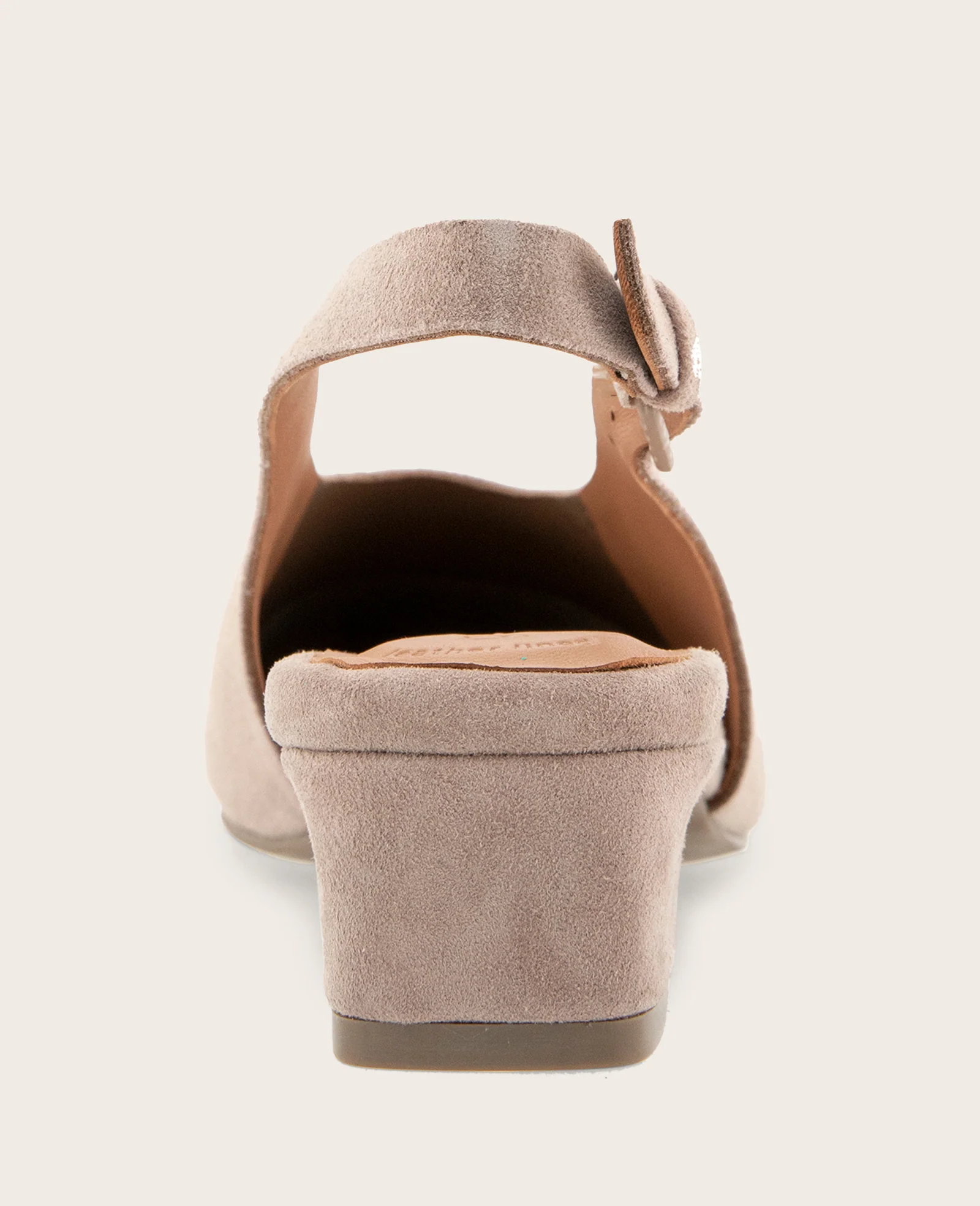 GENTLE SOULS - Kellis Stretch Suede Slingback Heel - Image 3