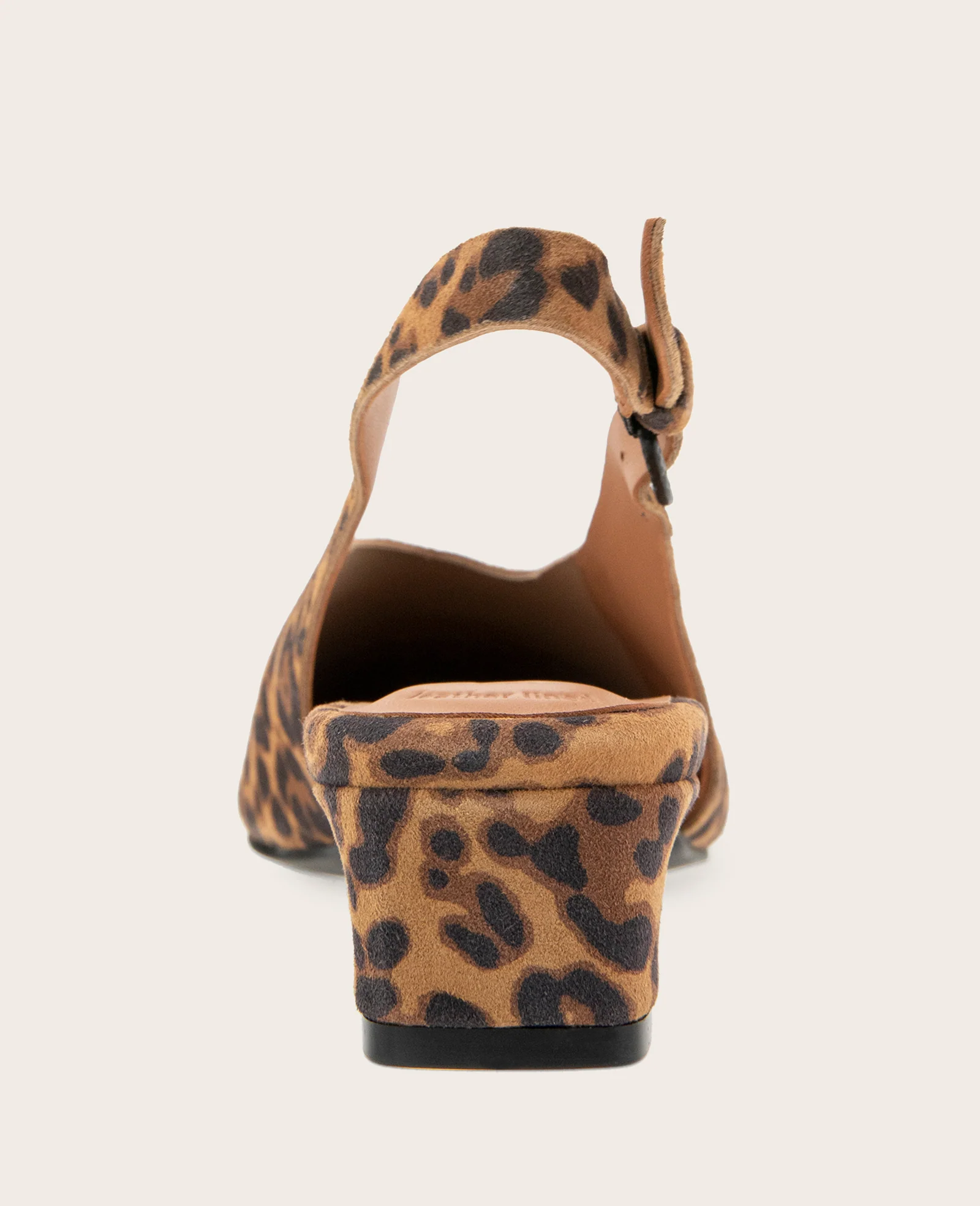 GENTLE SOULS - Kellis Stretch Suede Slingback Heel - Image 3
