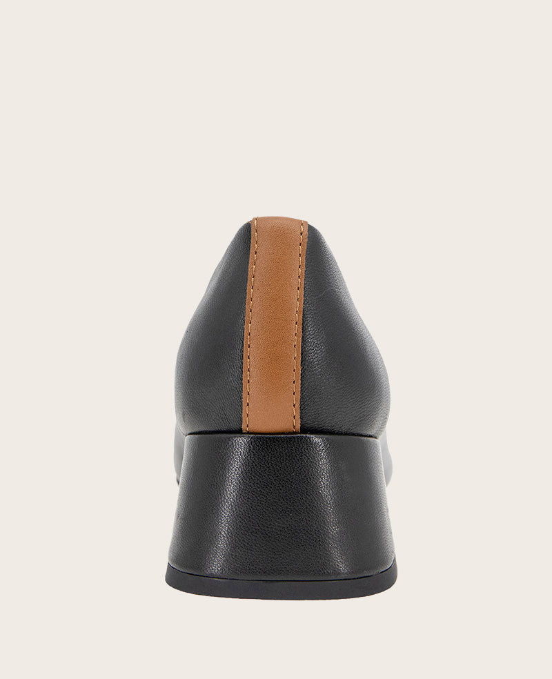 GENTLE SOULS - Lancine Leather Bow Heel - Image 3