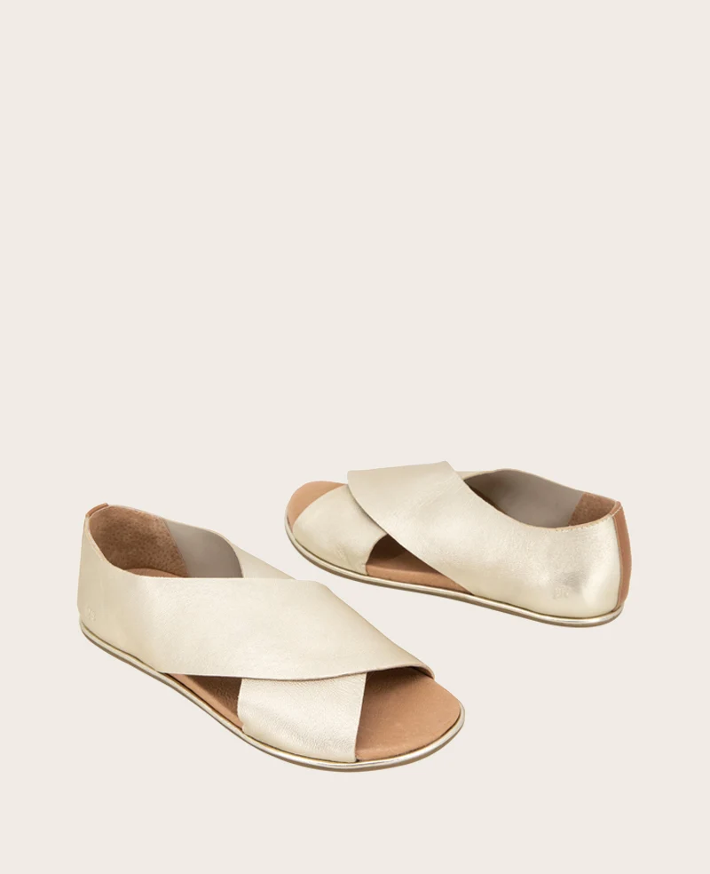 GENTLE SOULS - Laniey X-Band Leather Sandal - Image 2