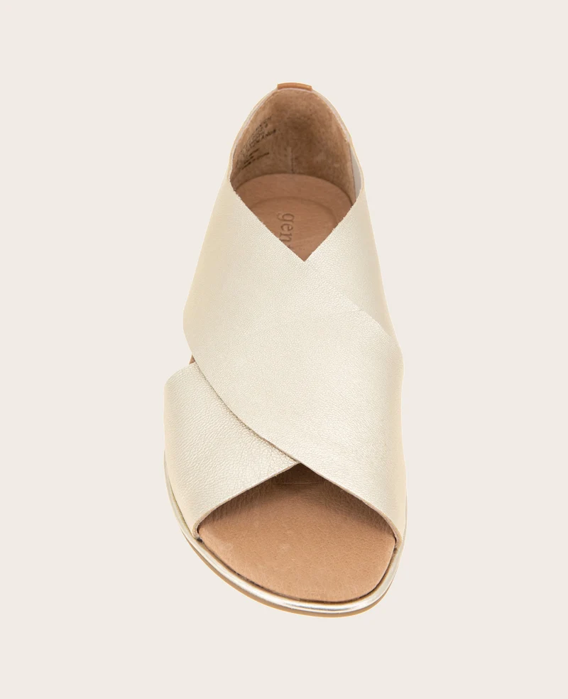 GENTLE SOULS - Laniey X-Band Leather Sandal - Image 4