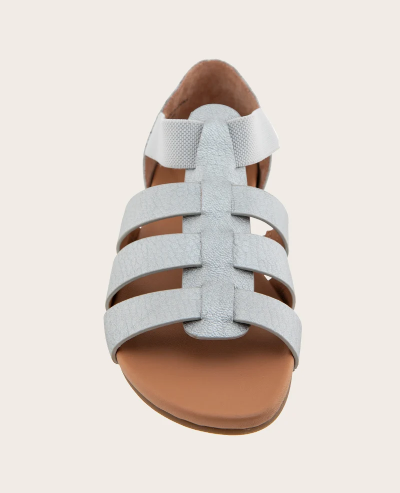 GENTLE SOULS - Lennon Metallic Fisherman Sandal - Image 4