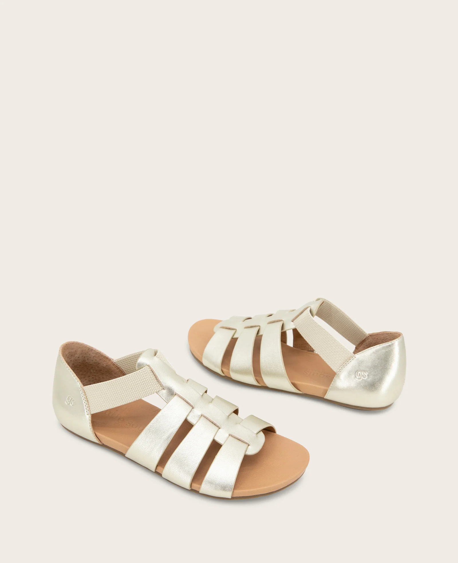 GENTLE SOULS - Lennon Metallic Fisherman Sandal - Image 2