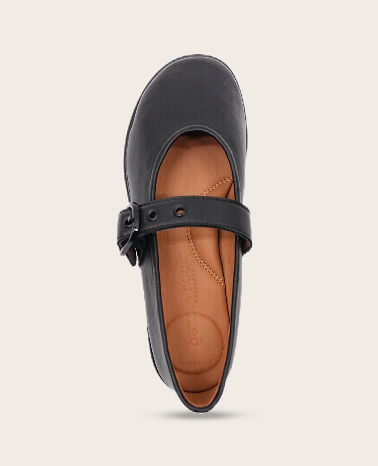 GENTLE SOULS - Lunar Leather Mary Jane Flat - Image 4