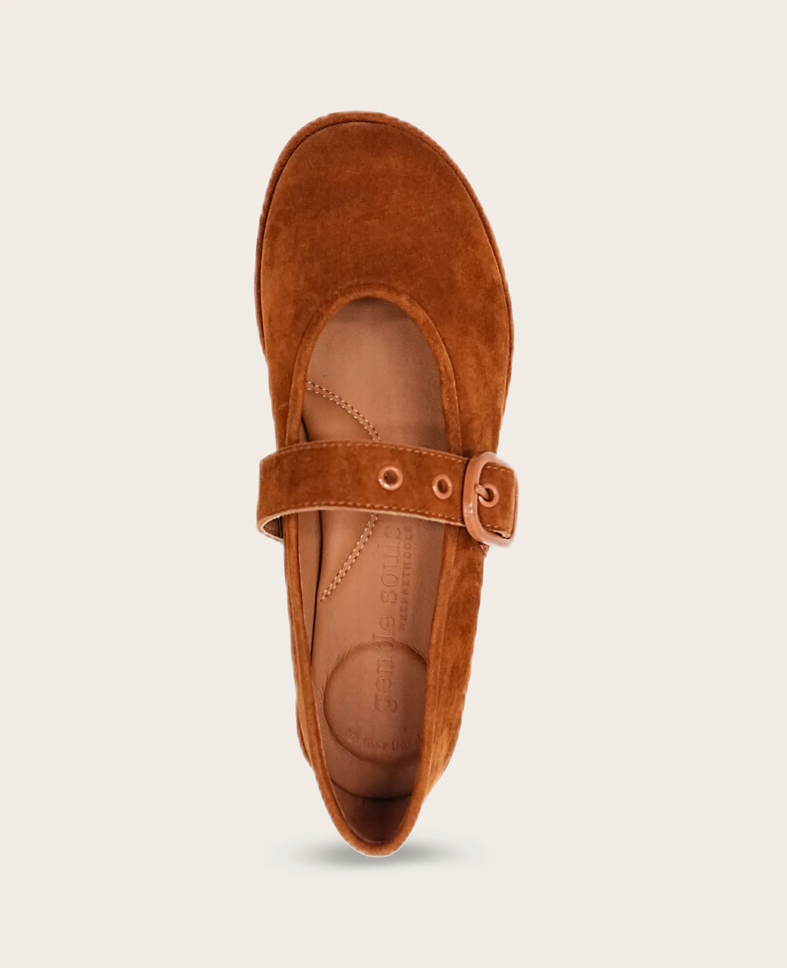 GENTLE SOULS - Lunar Leather Mary Jane Flat - Image 4