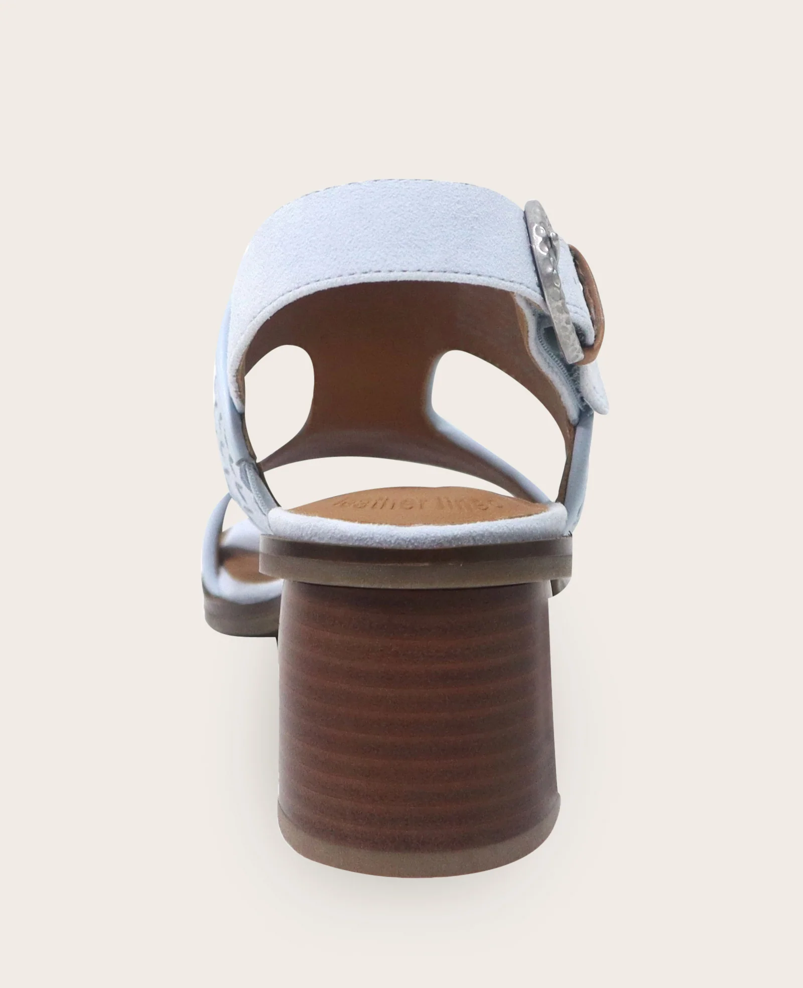 GENTLE SOULS - Manda Woven Leather Heel Sandal - Image 4