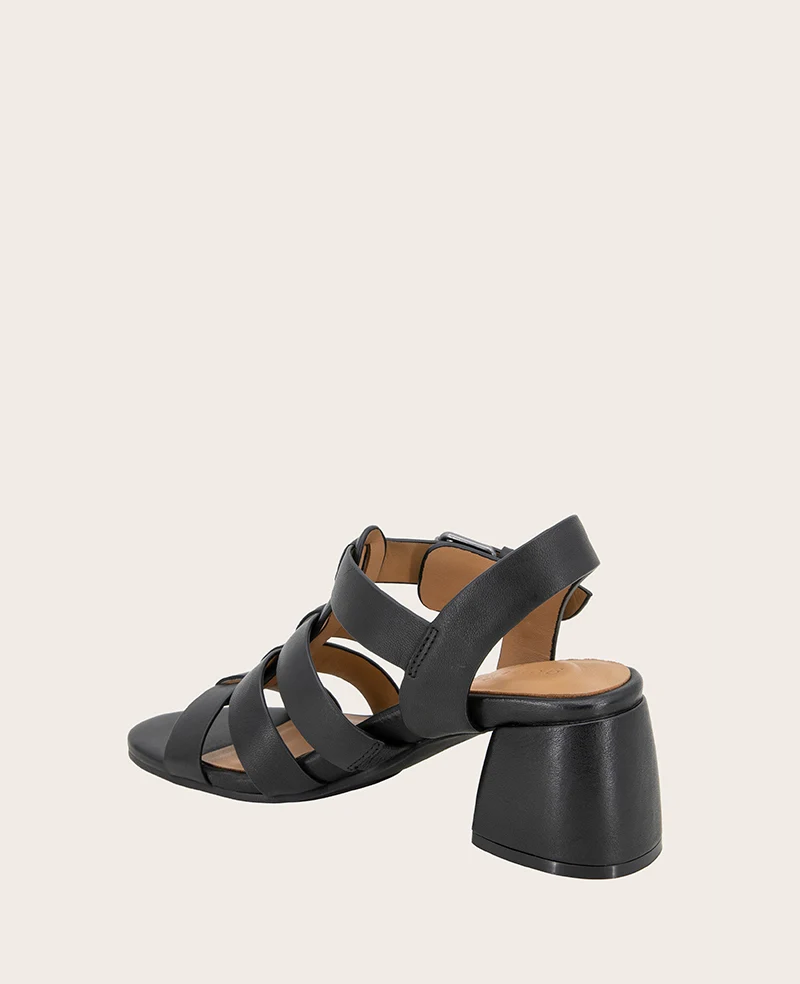 GENTLE SOULS - Margarite Leather Heel Sandal - Image 4