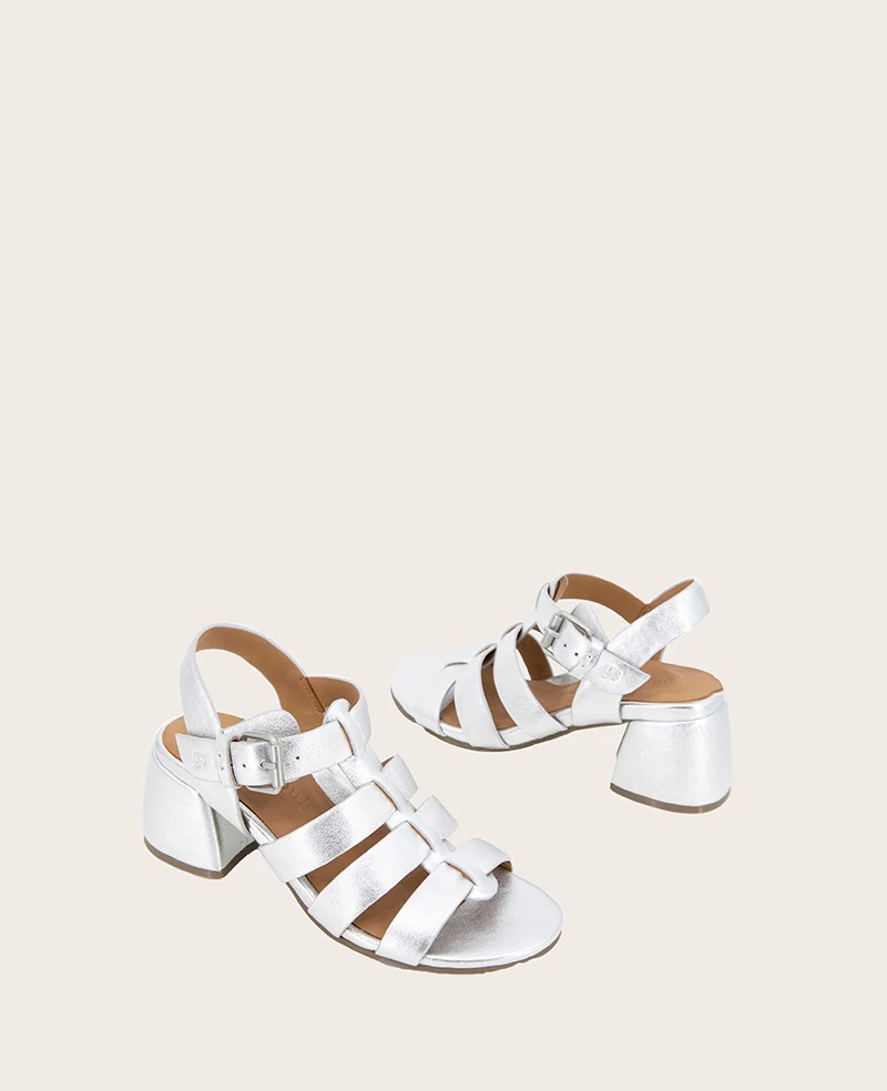 GENTLE SOULS - Margarite Leather Heel Sandal - Image 2