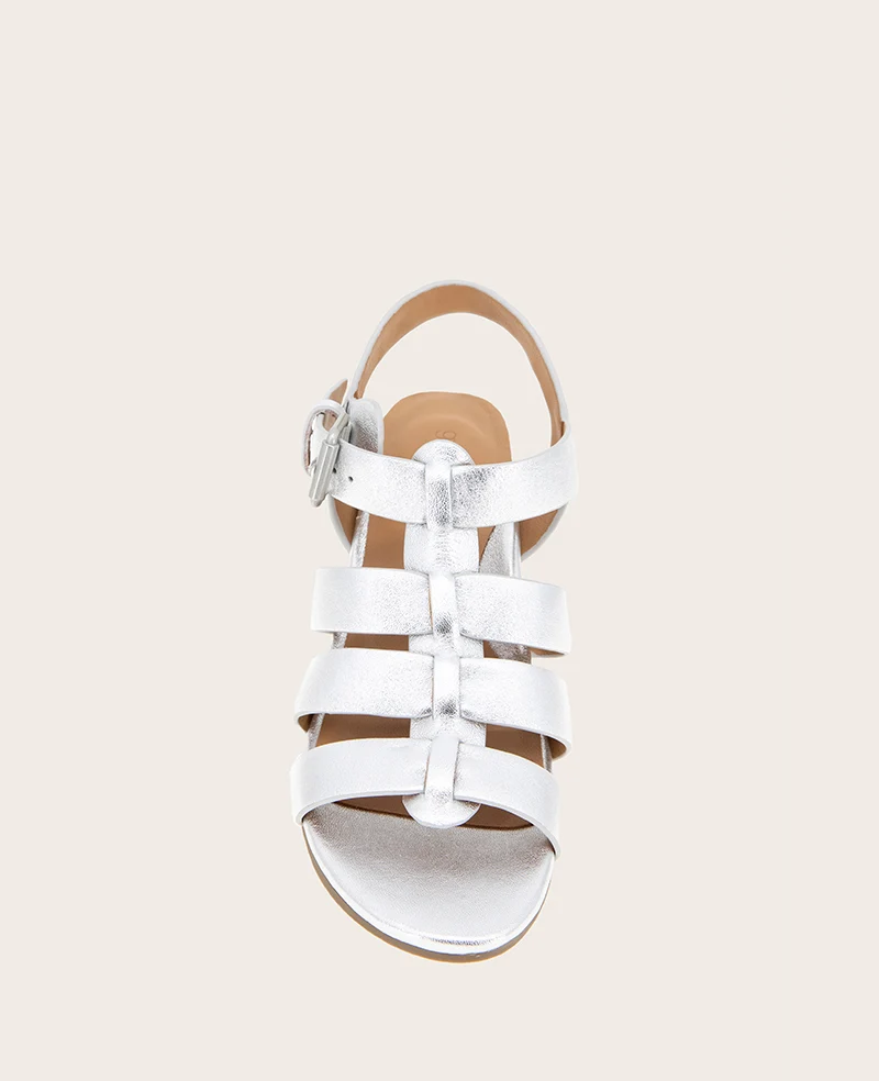 GENTLE SOULS - Margarite Leather Heel Sandal - Image 3