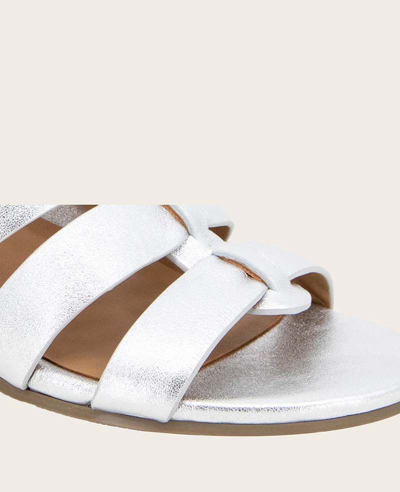 GENTLE SOULS - Margarite Leather Heel Sandal - Image 6