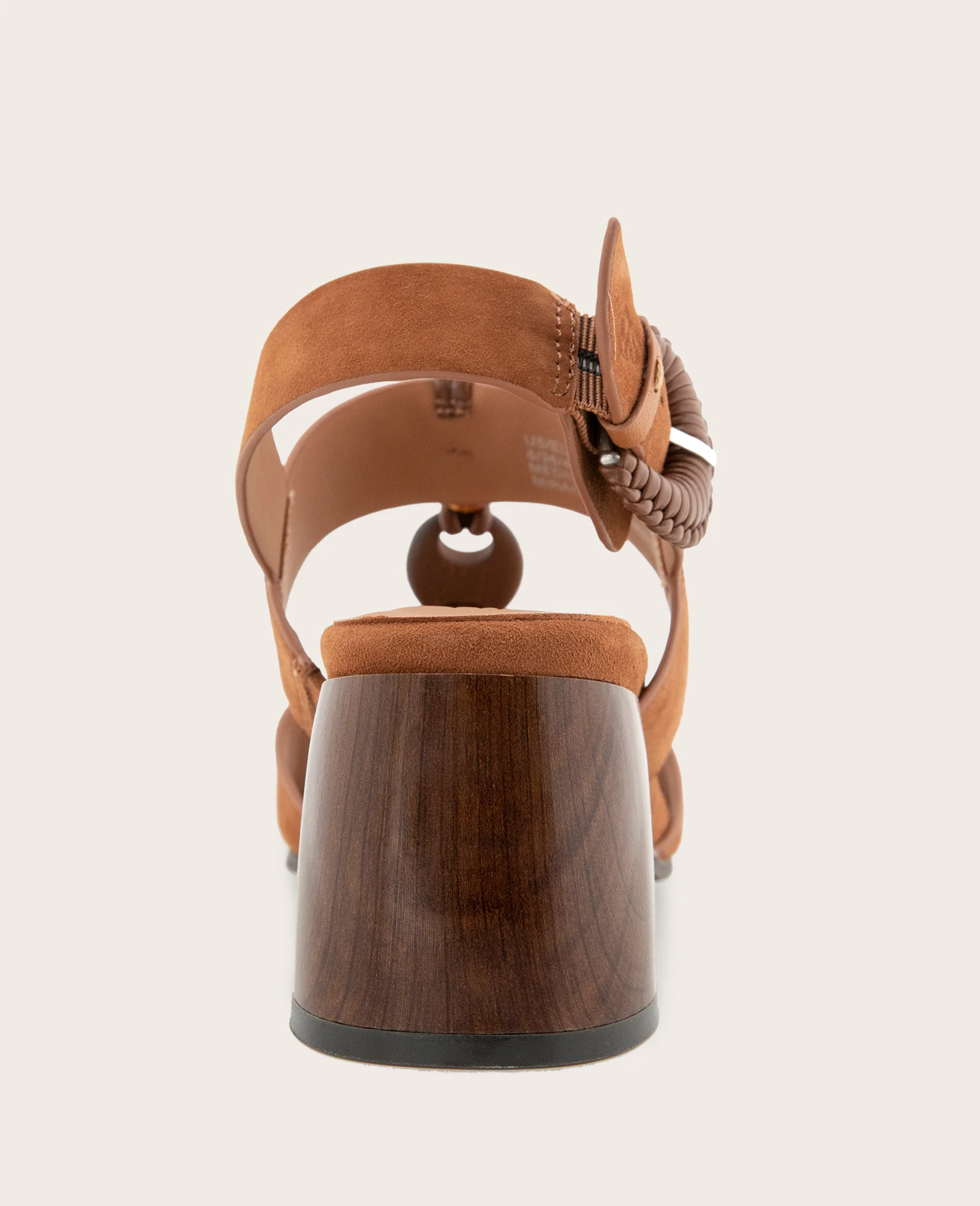 GENTLE SOULS - Miracle Suede Stone Embellished Heeled Sandal - Image 4