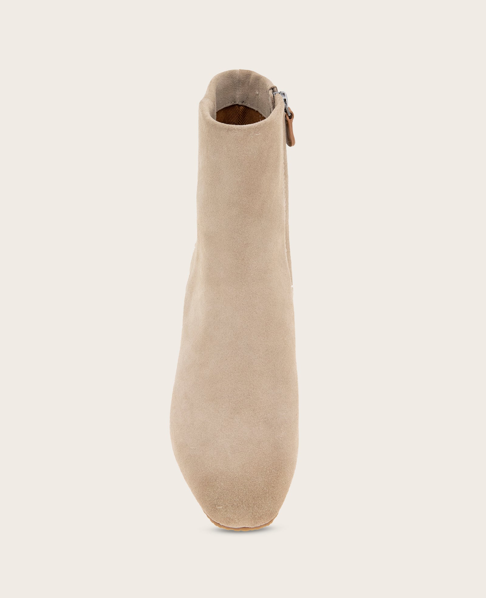 GENTLE SOULS - Nash Suede Side Zip Wedge Bootie - Image 4