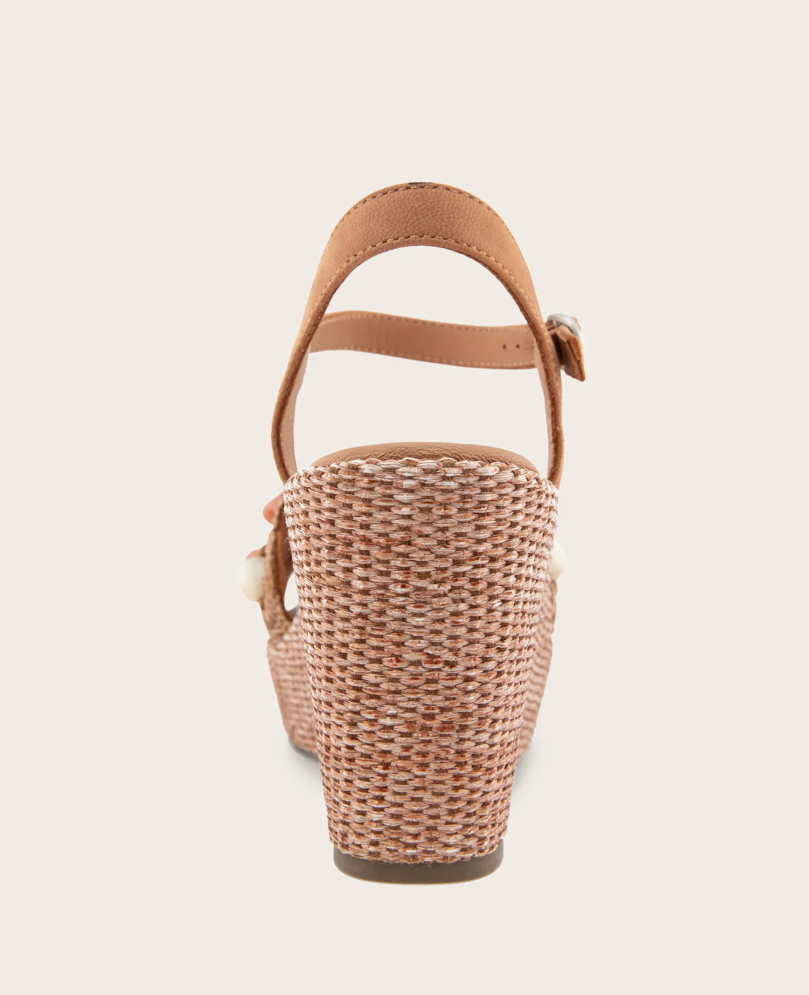 GENTLE SOULS - Nolina Stone Embellished Espadrille Wedge - Image 4