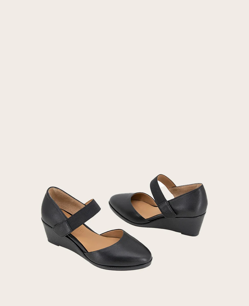 GENTLE SOULS - Oriana Leather Wedge - Image 2