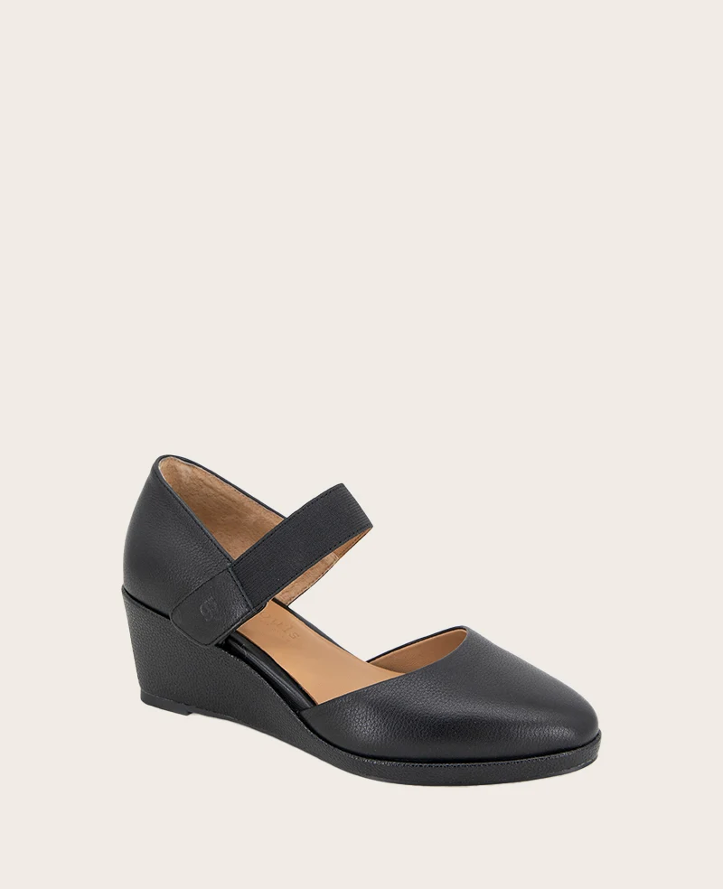 GENTLE SOULS - Oriana Leather Wedge - Image 5