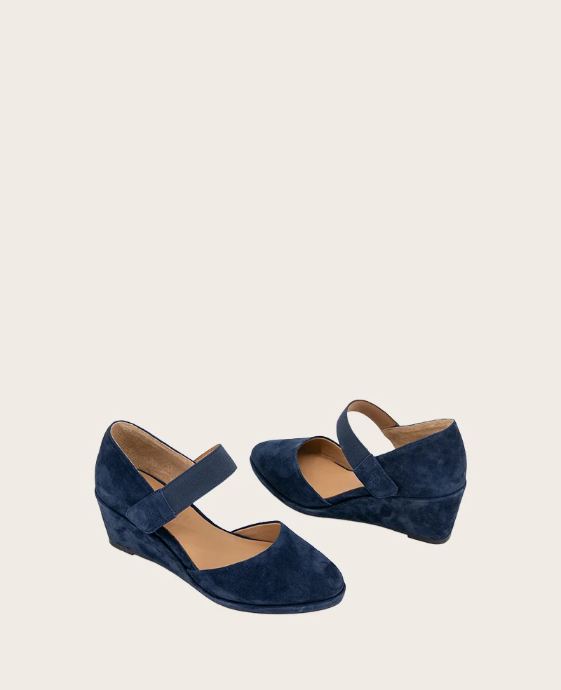 GENTLE SOULS - Oriana Suede Wedge - Image 2