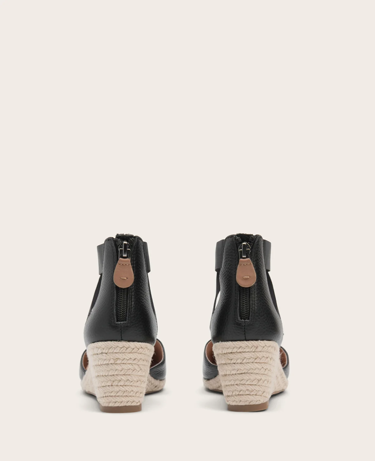 GENTLE SOULS - Orya Leather Espadrille Wedge - Image 3