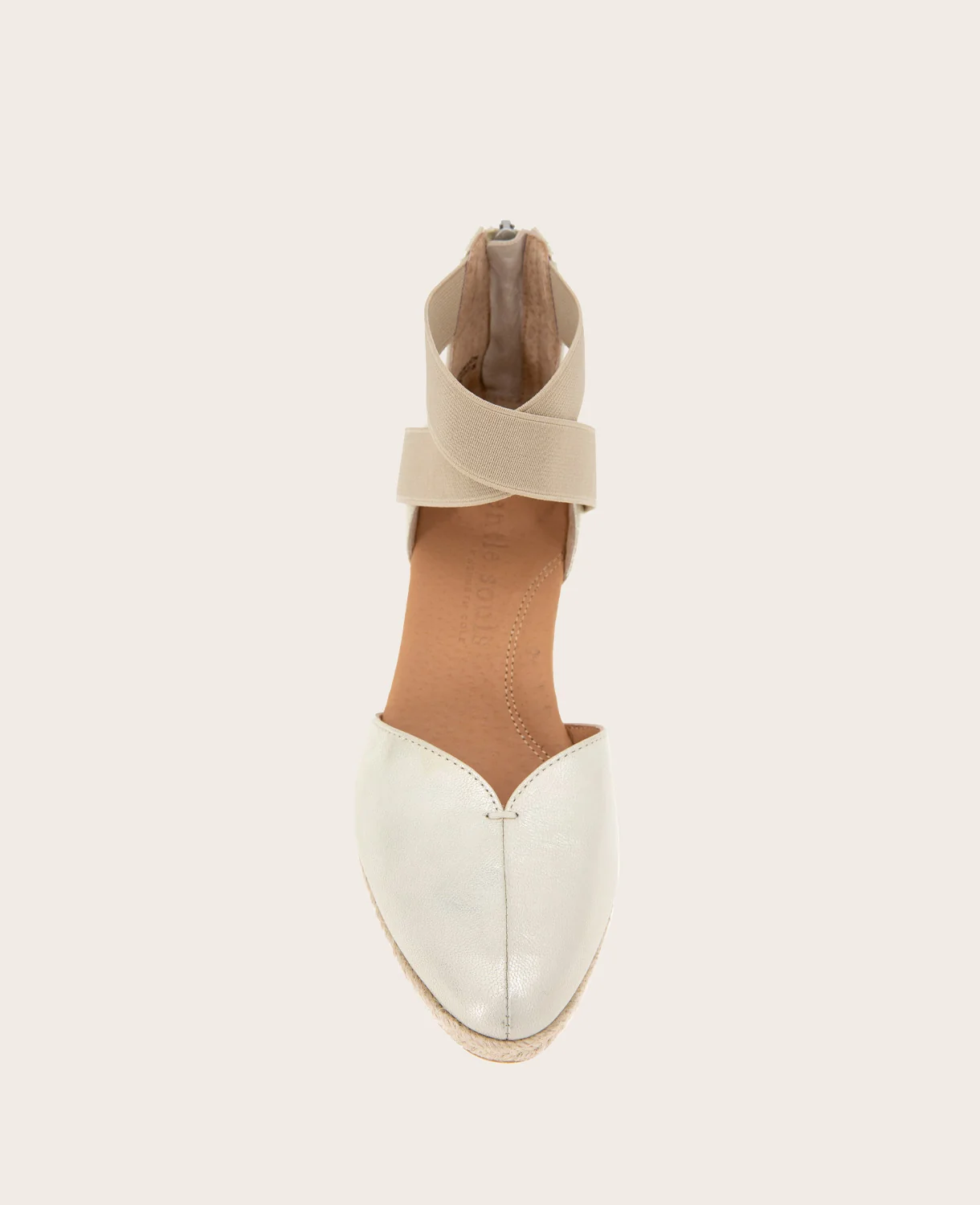 GENTLE SOULS - Orya Leather Espadrille Wedge - Image 4