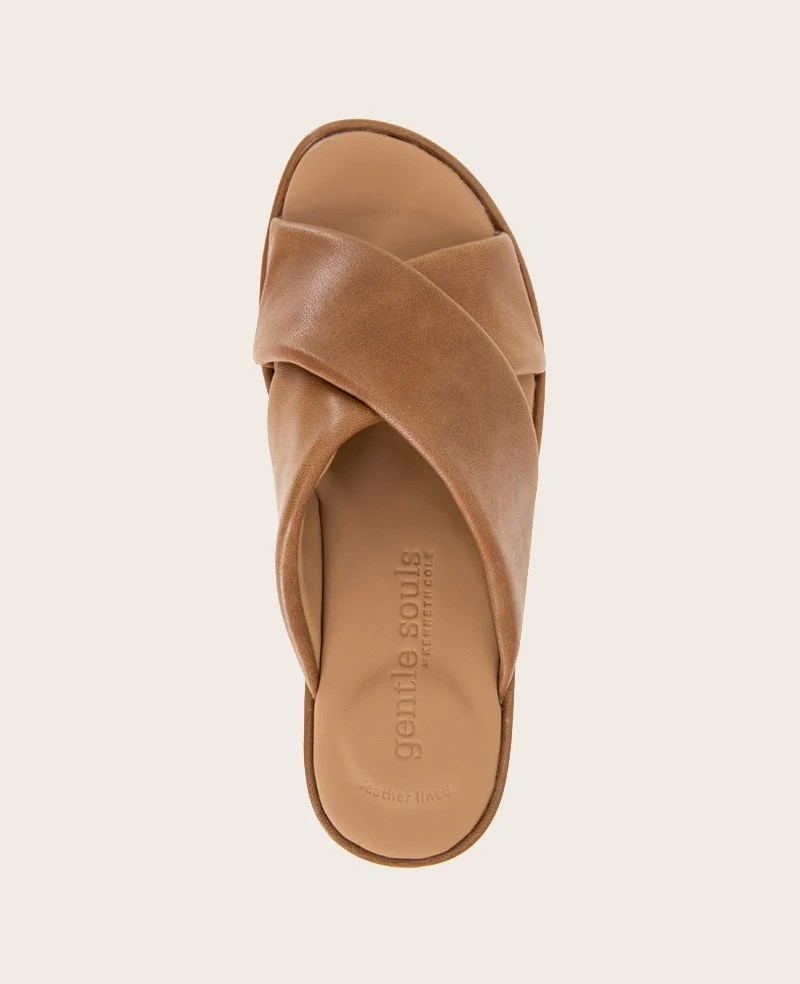 GENTLE SOULS - River Leather X Band Platform Sandal - Image 3