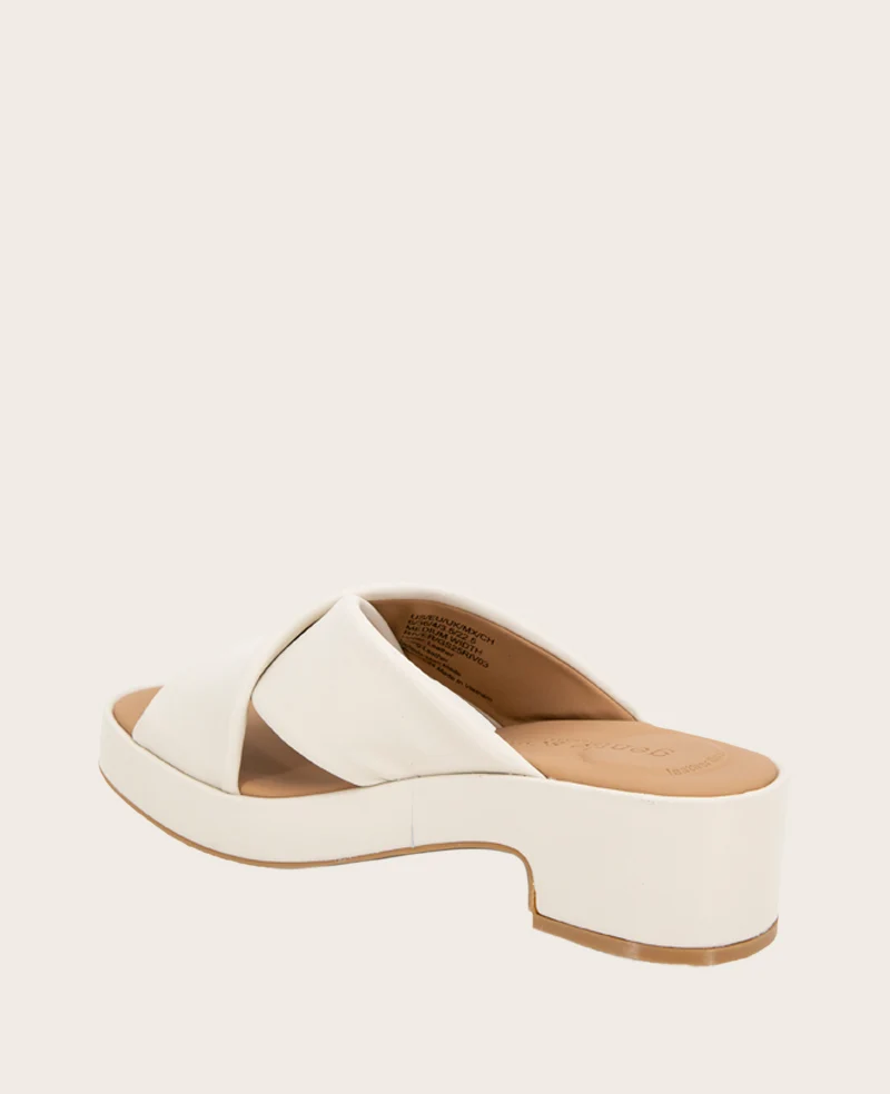 GENTLE SOULS - River Leather X Band Platform Sandal - Image 4
