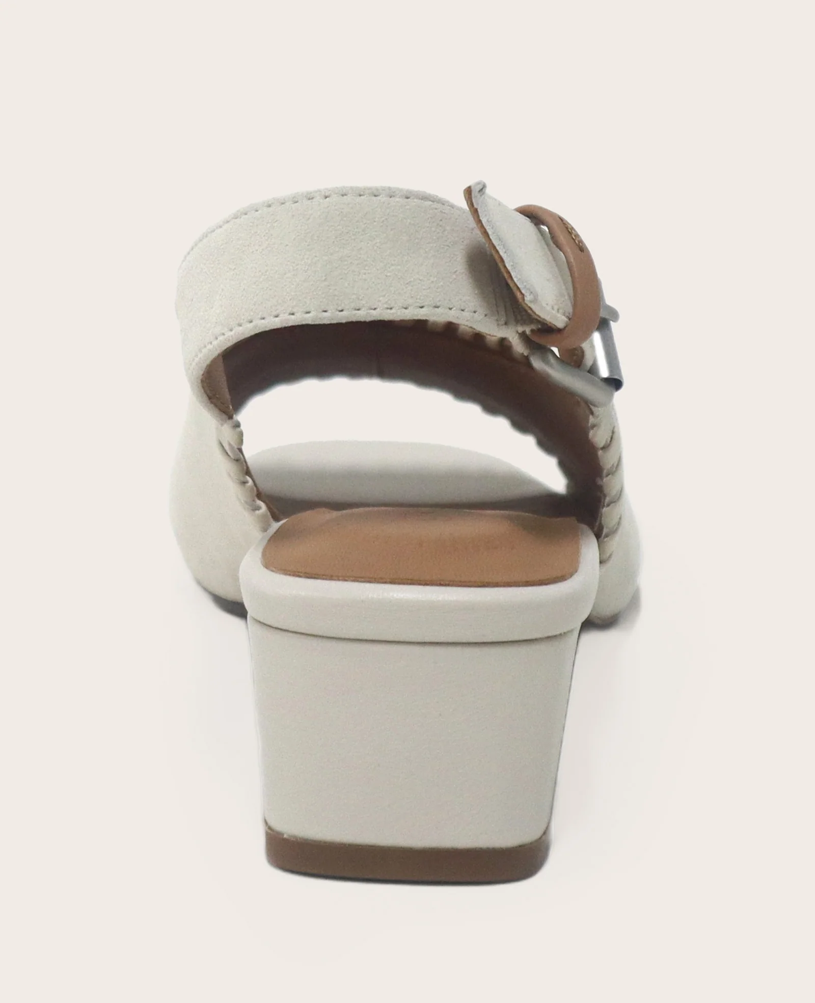 GENTLE SOULS - Samarra Suede Braided Detail Slingback Heel - Image 4