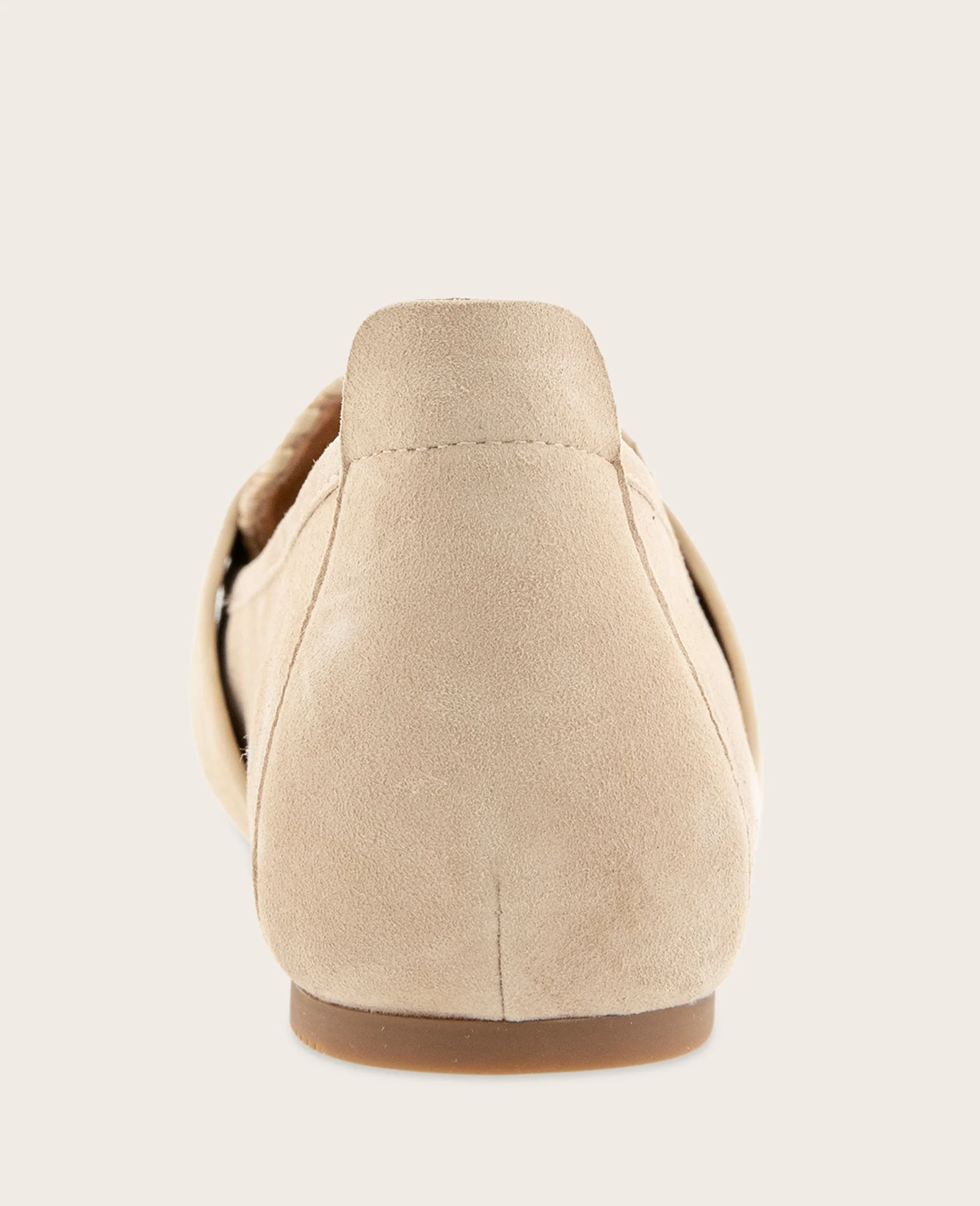 GENTLE SOULS - Sandra Suede and Snake Combo Braided Detail Loafer - Image 4