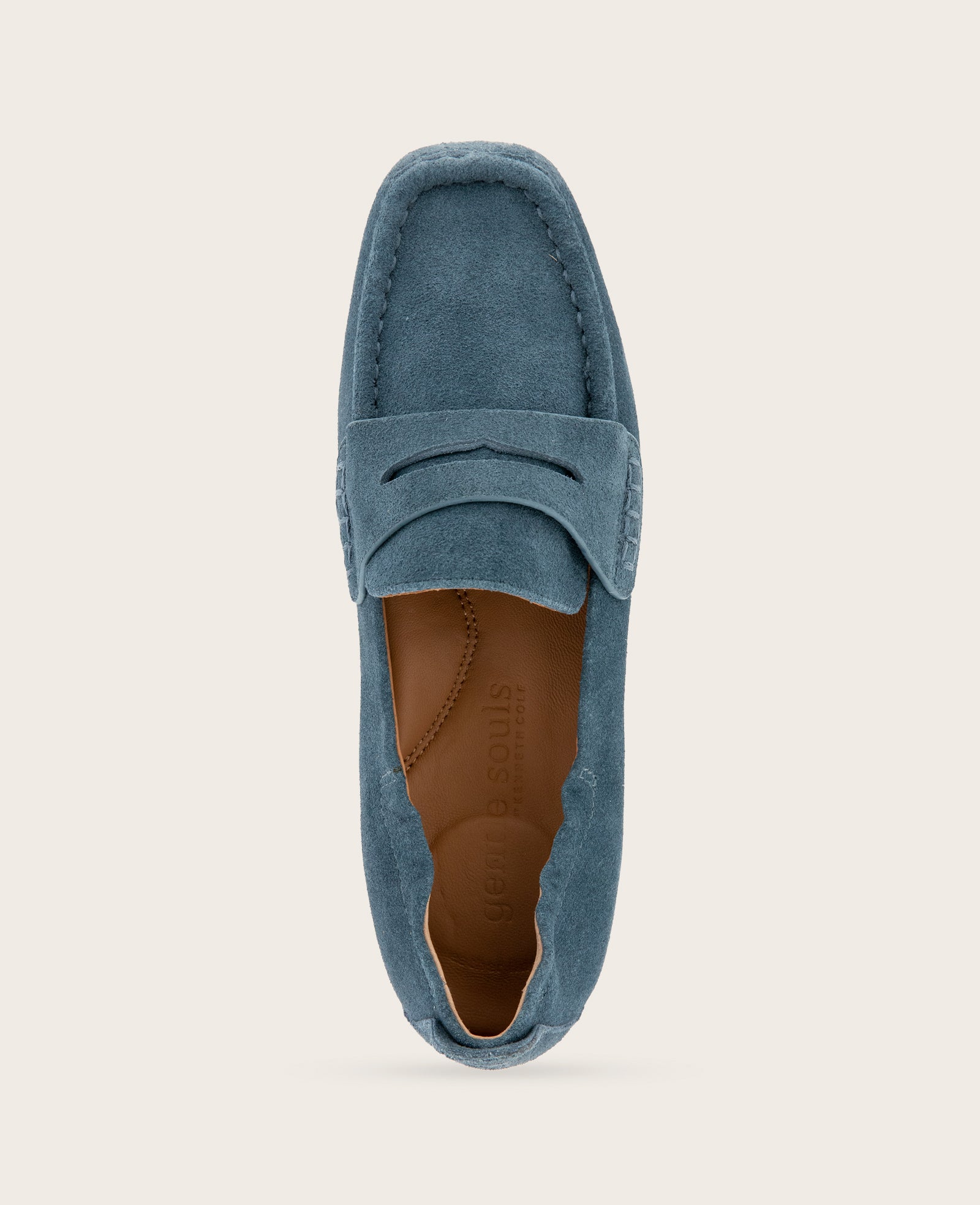 GENTLE SOULS - Sophie Driver Suede Loafer - Image 4