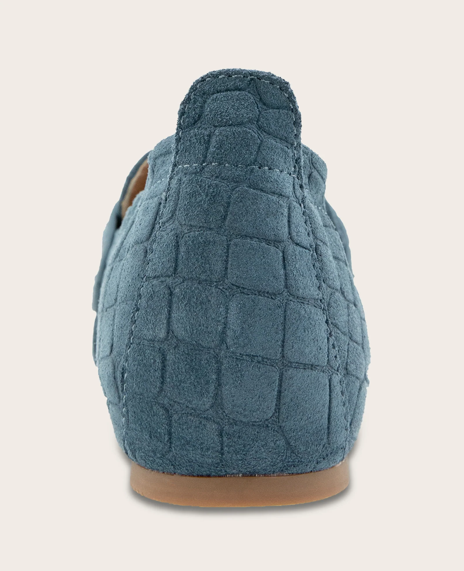GENTLE SOULS - Sophie Suede Embossed Loafer - Image 3